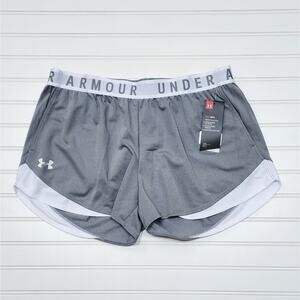 NWT Under Armour Women's Heatgear Play Up 3.0 Shorts